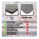 XL 36" x 18" Wool Pressing Mat | 100% Natural New Zealand Wool Ironing Mat For Quilting Ironing Station