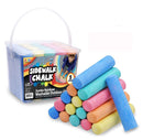Joyin 20 Pieces Jumbo Washable Outdoor Bulk Chalk Non-Toxic Sidewalk Chalks Set