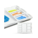 Falling in Art Artist Ceramic Palette | 8 Well Rectangle Porcelain Watercolor Paint Palette