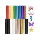 16-Pack Glitter HTV Heat Transfer Vinyl | 12 Inches x 10 Inches