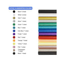 16-Pack Glitter HTV Heat Transfer Vinyl | 12 Inches x 10 Inches