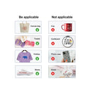 16-Pack Glitter HTV Heat Transfer Vinyl | 12 Inches x 10 Inches