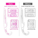 13 Piece French Curve Ruler Set For Style Sewing | Rule To Make Dresses | Transparent Ruler For Making Sewing Patterns