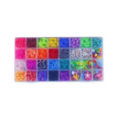 1500+ Loom Bands Handcraft Kit | Rubber Bands For Bracelet Making Kit DIY Art Craft Kit Girls &Boys Creativity Gift | Ideal Birthday Gifts