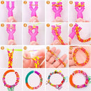 1500+ Loom Bands Handcraft Kit | Rubber Bands For Bracelet Making Kit DIY Art Craft Kit Girls &Boys Creativity Gift | Ideal Birthday Gifts