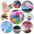2000+pcs Loom Bands Refill Kit |Rubber Bands For Bracelet | Necklace Making Kit With Storage Case | Friendship Jewellery Bracelet Making Kit