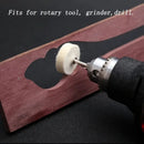 50cs 25mm Wool Felt Polishing Pads Buffing Wheel Grinding Pad + 4pcs 3.15 Mm Shank For Dremel Rotary Tools