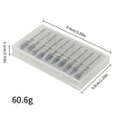 Carbide Tungsten Steel Rotary File Atomized Woodworking Carving Slotted Grinding Head Abrasive Set