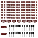 531pcs Drum Sander Set Sanding Drum Kit 504 Pieces Sanding Band Sleeves + 24Pieces For Sanding Band Sleeves Abrasive Belt Tools