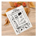 Clear Silicone Stamp For Painting 5.91 x 7.88 Inch For Scrapbooking