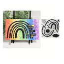 Build a Rainbow DIY Scrapbook Stamp | Card Making