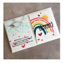 Build a Rainbow DIY Scrapbook Stamp | Card Making