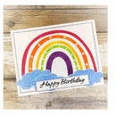 Build a Rainbow DIY Scrapbook Stamp | Card Making