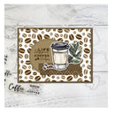 Coffee Beans And Coffee Cup Stamps And Cutting Dies DIY Scrapbooking Silicone Stamps