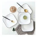 1 Ceramic Dinner Plate | 7.5 | White Service Plate