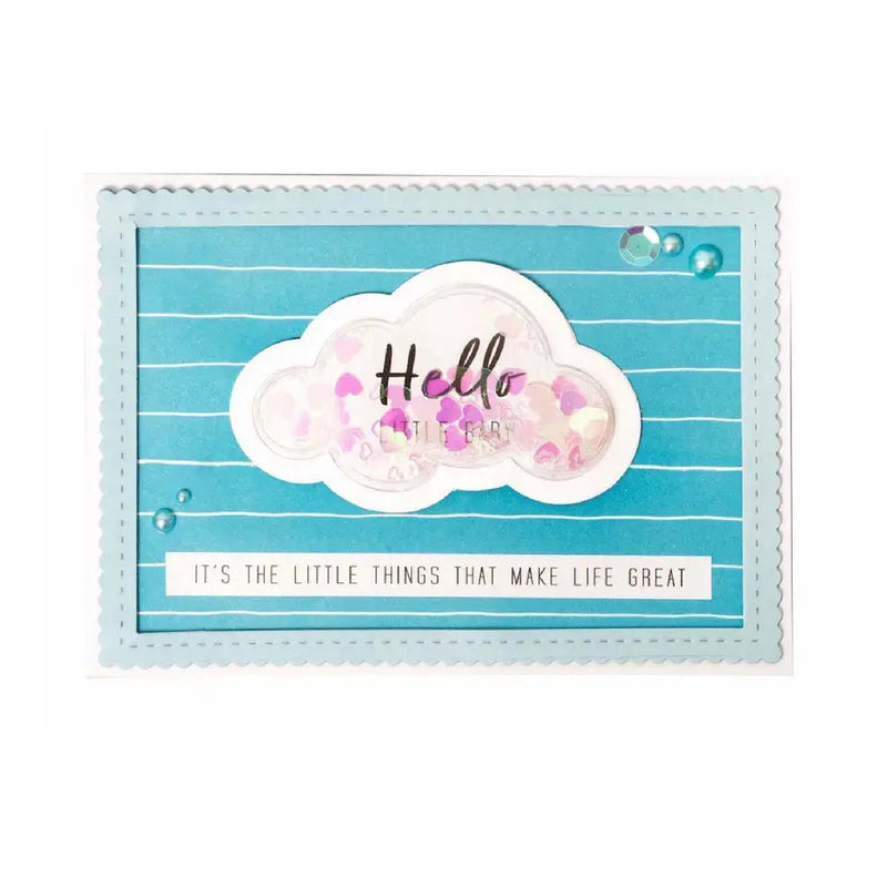 Small Cloud Cutting Dies | Cutting Templates | Paper Craft Card |  DIY Template