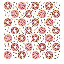 3 Pcs | Set Sweety Pancake Cookies Plastic Stencil For DIY Decoration