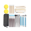 26 Pieces Ball Stylus Dotting Tools | Polymer Modeling Clay Sculpting Tools Set Rock Painting Kit
