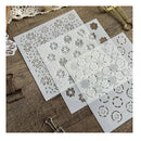 3 Pcs | Set Sweety Pancake Cookies Plastic Stencil For DIY Decoration