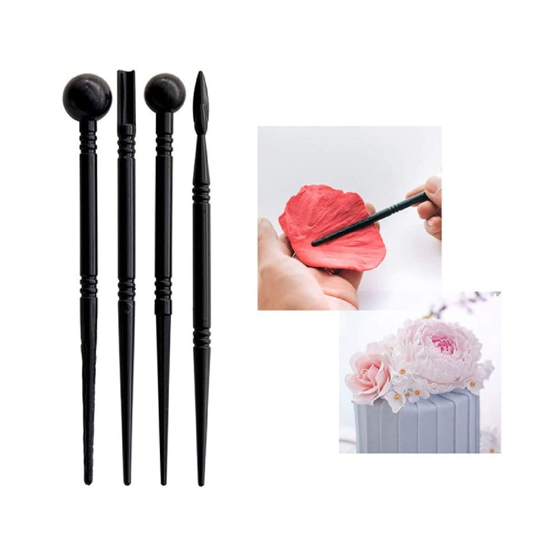 5pcs Silicone Clay Sculpting Tools For Brush Modeling Dotting Nail Art,  Pottery Clay Tools, DIY Carving Sculpting Tools