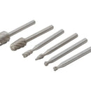 6pcs/20pcs Hard Alloy Milling Machine Drill Bit Set | Carbide Rotary Burrs | Wood Stone Metal Root Carving Wood Carpentry Drill Bits