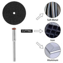 61pcs Cutting Wheel Discs Set HSS Diamond Cutting Tool Universal Cut Off Circular Saw Blades Resin Cut Off Discs Kit With 5 Mandrels Rotary