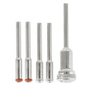 61pcs Cutting Wheel Discs Set HSS Diamond Cutting Tool Universal Cut Off Circular Saw Blades Resin Cut Off Discs Kit With 5 Mandrels Rotary