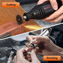 GOXAWEE 141Pcs Rotary Tool Accessories Kit, 1/8" Shank All Purpose Power Tool Accessory Set