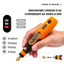 1 Set | Mini Drill Rotary Tool 3.6V Engraving Pen With Grinding Accessories Set Multifunction Mini Engraving Pen