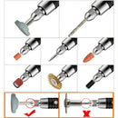 40pcs Rotary Power Tool Accessory Set For 1/8'' Shank Sanding Grinder Polish
