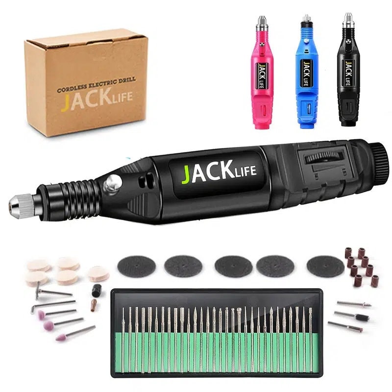 Rotary Tool Kit With 58pcs Rotary Tool Accessories & Flex Shaft | 5 Variable Speed Rotary Multi-Tool For Crafting DIY Project