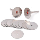 11pcs/set Stainless Steel Wood Cutting Disc Rotary Tool Circular Cutoff Saw Blade For Woodworking Tool