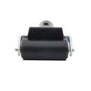 Rubber Roller Ideal for Printing | Ink and Stamping Non-Slip Tape Construction Tools | 2.5-Inch Color Black
