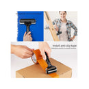 2Pcs Rubber Roller Brayer Rollers Hard Rubber 4 and 2.2 Inch for Printmaking | Color Black