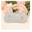 Game Controller | Lace Metal Cutting Dies | Round Hole Label Mold