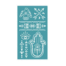 Swallow Palm Arrows Eyes DIY Scrapbook Stencil Wall Painting Stencils