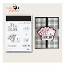 Clear Poker Card Stamps | Metal Cutting Dies For Crafts | Handmade Paper Cards