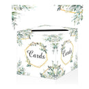 Greenery Card Box Floral Money Card Box Gift Card Holder Box | Card Holders For Wedding Reception Baby Shower Birthday
