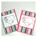 Valentine's Day Heart Clear Stamps And Cutting Dies DIY