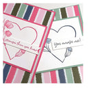 Valentine's Day Heart Clear Stamps And Cutting Dies DIY