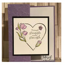 Valentine's Day Heart Clear Stamps And Cutting Dies DIY