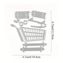 Shopping Cart Frame Cutting Dies For DIY Embossing Card Making