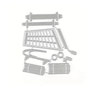 Shopping Cart Frame Cutting Dies For DIY Embossing Card Making