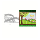 Garden Flower Shaped Cutting Die For Crafts | Embossed Card Making