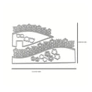 Garden Flower Shaped Cutting Die For Crafts | Embossed Card Making