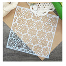 Chinese Style Flowers DIY Craft Layering Strip Stencils For Wall Painting Scrapbooking