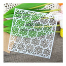 Chinese Style Flowers DIY Craft Layering Strip Stencils For Wall Painting Scrapbooking