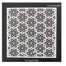 Chinese Style Flowers DIY Craft Layering Strip Stencils For Wall Painting Scrapbooking