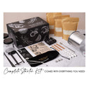 Adult Deluxe Candle Making Kit | Kit To Make Soy Candles With Glass Jars