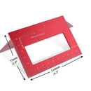 Woodworking Ruler Square 45 90 Degrees Metric Gauge Aluminum Alloy Marking Gauge Angle Edge Measuring Tool